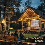 String Lights, 1200 LED Warm White, 315 ft with 8 Modes and Remote