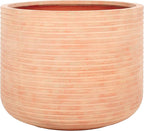 SAFAVIEH Outdoor Collection Nardo Terracotta Cement Ficonstone Planter Pot