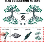 Ultimate Unicorn Christmas Lollipop Pathway Lights for Christmas Decoration, 10 LED Christmas Peppermint String Lights Green, Lollipop Pathway Lights with Stakes for Garden Christmas Decor