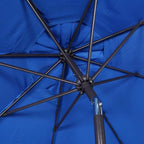 Blissun 9' Outdoor Patio Umbrella, Outdoor Table Umbrella, Yard Umbrella, Market Umbrella with 8 Sturdy Ribs, Push Button Tilt and Crank