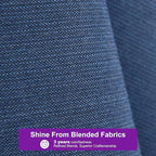 PURPLE LEAF Patio Umbrella 9' X 9' Rectangle Cantilever Umbrella Large Aluminum Outdoor Umbrellas with 360-degree Rotation & UPF40+ Premium Fabric for Deck Pool Garden Yard, Ocean Slate