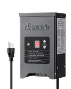 DEWENWILS 150W Low Voltage Landscape Lighting Transformer, 120V to 12/15V AC, Metal Shield, Outdoor Low Voltage Landscape Transformer, Photocell & Timer, Landscape Lighting Transformer