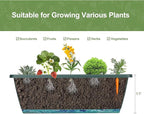 YBING Vertical Raised Garden Bed 5 Tier Herb Garden Planter 48.2 Inches Tall Tiered Planter Box for Outdoor Plants Home Gardening Green
