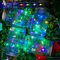 String Lights for Mason Jars, 8 Pack Multicolor Solar Lid Lights