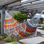 Vivere Authentic Brazilian Cotton Hammock - 450 lb Capacity