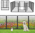 Garden Fence with Gate Metal Fencing by Jhsomdr