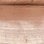 Creative Co-Op Large Orange & Whitewashed Terracotta Urn