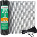 AlpineReach Plastic Wire Mesh 1.3ft x 10ft Fence Roll by AlpineReach