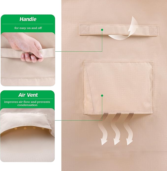 F&J Outdoors Waterproof Anti-UV Heavy Duty Rip-stop Fabric Extra Large Patio - Image 7