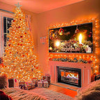 String Lights 500 LED Orange, 173 ft, Indoor and Outdoor Use