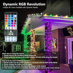 Brizled Color Changing String Lights 98FT 300 LED RGB Christmas Lights Dimmable Multifunctional Christmas Light with Remote for Indoor Outdoor St Patrick's Day Easter Halloween Xmas Tree Holiday Party
