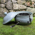 Key West Hose Pot with Lid - Blue Verde by Good Directions