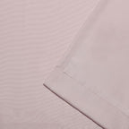 NICOLE MILLER NEW YORK Canvas Indoor/Outdoor Grommet Top Curtain Panel Pair, 54"x108", Blush