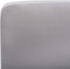 SAFAVIEH Outdoor Collection Gillian Grey Rope/Grey Cushion Chaise Lounge Chair (PAT7527C)