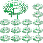 Iceyyyy 15 Pack Strawberry Plant Stand Supports-Strawberry Plant Support Stand Rack with 4 Support Feets-Growing Frame Holder Cage to Keep Berries Clean and Prevent Rot(15 Pack)