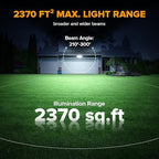 LUTEC 80W Dusk to Dawn Flood Lights Outdoor, 9000LM Super Bright LED Security Light with Photocell, IP65 Waterproof, 5000K Daylight, Hardwired 4 Heads Floodlight for Garage, Yard, Patio (Brown)