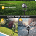 Solar Spot Lights Outdoor, Solar Landscape Spotlights IP65 Waterproof 9.8ft Cable, Auto On/Off Outdoor Wall Lights for Garden Yard Driveway Porch Walkway Pool (1-in-1 3000K Warm White 4 Pack)
