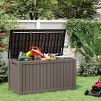 NUNU LAB 180 Gallon Outdoor Storage Box Waterproof, Outside Package Delivery - Image 8