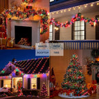 Indoor String Lights, 42.8 FT Red Incandescent Set with 200 T5 Bulbs