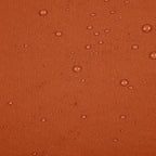 Exclusive Home Cabana Solid Indoor/Outdoor Light Filtering Hook-and-Loop Tab Top Curtain Panel Pair, 54"x84", Mecca Orange