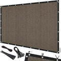 Artpuch 90% Sun Shade Cloth, 5 x 10 FT Pergola Shade Cover Canopy with Grommets, Sun Screen Fabric Tarp for Patio, Outdoor, Garden, Backyard, Mocha