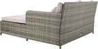 Safavieh PAT7500B Outdoor Collection Cadeo Grey Cushion Daybed