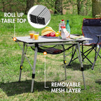 PORTAL Outdoor Folding Portable Picnic Camping Table - Image 7