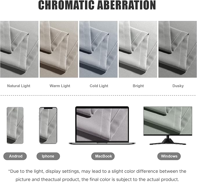 BONZER Outdoor Waterproof Curtains for Patio Extra Wide Grommet Light Filtering Outside Curtains for Gazebo, Porch, Pergola, Pavilion, 1 Panel, 150W x 84L inch, Silver
