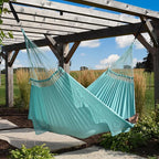 Vivere Authentic Brazilian Cotton Hammock - 450 lb Capacity (Copacabana)