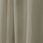 NICOLE MILLER NEW YORK Canvas Indoor/Outdoor Grommet Top Curtain Panel Pair, 54"x108", Khaki