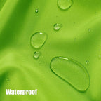 BONZER Outdoor Waterproof Curtains for Patio Privacy Grommet Light Filtering Outside Curtains for Gazebo, Porch, Pergola, Pavilion, 1 Panel, 54W x 95L inch, Green