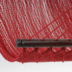 Lazy Daze Hammocks 10.5 FT Double 2 Person Caribbean Rope Hammock, Hand Woven Polyester Hammock with Spreader Bars, for Outside Outdoor Backyard Patio Poolside, 450 LBS Capacity, Red