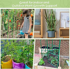Legigo 4-Pack Tomato Cage for Garden Plant Support- Up to 63inch Garden Stakes Tomato Cage, Tomato Trellis for Potted Plants, Tomato Cages Plant Stakes for Climbing Vegetables Plants Flowers