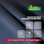 Furniture Set Cover, 72 x 27.5 Inch Grey Waterproof Plaid