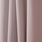 NICOLE MILLER NEW YORK Canvas Indoor/Outdoor Grommet Top Curtain Panel Pair, 54"x108", Blush