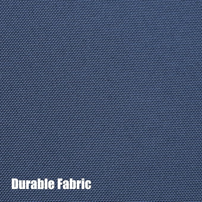 BONZER Outdoor Curtains for Patio Waterproof Thick Privacy Grommet Light Filtering Outside Curtains for Porch Pergola Gazebo Deck, 1 Panel, 84W x 84L inch, Navy