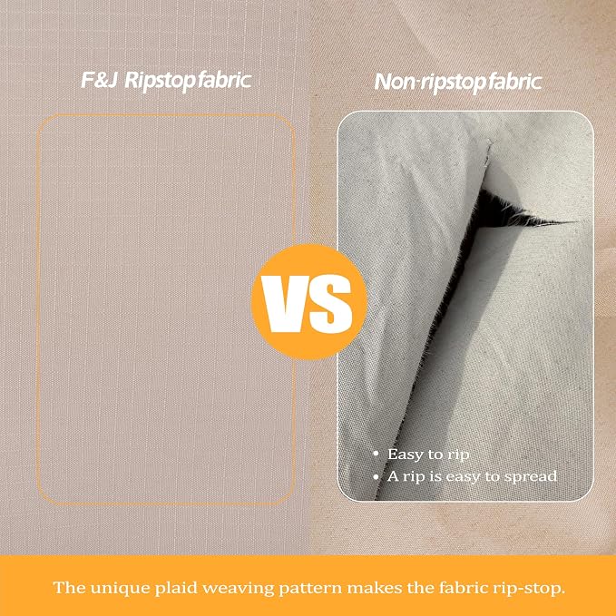 F&J Outdoors Waterproof Anti-UV Heavy Duty Rip-stop Fabric Extra Large Patio - Image 4