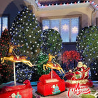 String Lights 165ft with 500 Blue LEDs, IP44 Waterproof for Outdoor Use