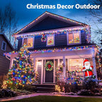 String Lights, 328 Ft 1000 LED Multicolor Indoor/Outdoor
