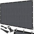 Artpuch 90% Sun Shade Cloth, 5 x 8 FT Pergola Shade Cover Canopy with Grommets, Sun Screen Fabric Tarp for Patio, Outdoor, Garden, Backyard, Blue Grey