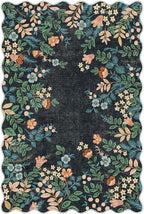 Outdoor Rug, 2 x 3 ft Polyester Entryway Mat with Non-Slip Rubber Backing