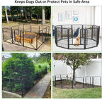 Garden Fence with Gate Metal Fencing - Image 7