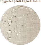 SCOCANOPY Light Beige Replacement Cover Compatible with Home Depot Hampton Bay Pergola # GFM00467F,GFM00469A