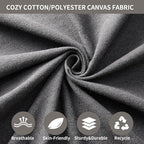 Brazilian Double Hammock with Tree Straps,Extra Large 94x63IN,2 Persons Hammock for Backyard Patio Outdoor and Indoor,450lbs Weight Capacity,Soft Woven Cotton Fabric - Dark Grey