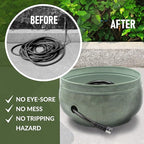 Sonoma Hose Pot - Blue Verde Brass by Good Directions