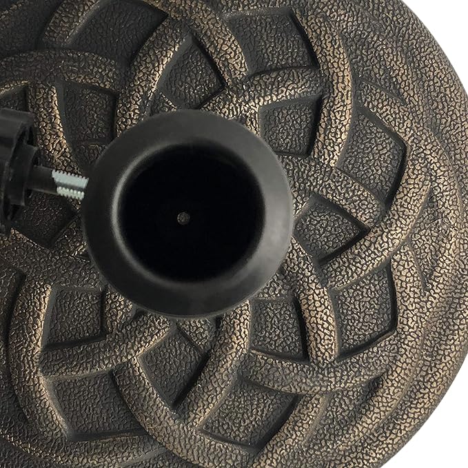 BACKYARD EXPRESSIONS PATIO · HOME · GARDEN 911554 21 Pound Umbrella Base, Bronze