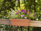 Novelty 16195, Terracotta, Countryside Flower Box Planter, 18-Inch
