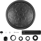 Yaheetech 18'' Umbrella Base 26.5lbs Heavy Duty Patio Umbrella Stand, Round Umbrella Base Stand, Resin Umbrella Holder for Outdoor, Garden, Yard, Black