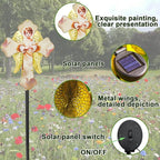Solar Little Angel, Child Cross Garden Lights for Graves - Angel Wing Memorial Decor, Waterproof Cemetery Solar Stake Lights for Easter, Patio, Yard - Sympathy Gifts for Loved Ones1.