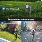 Solar Spot Lights Outdoor, Solar Landscape Spotlights IP65 Waterproof 9.8ft Cable, Auto On/Off Outdoor Wall Lights for Garden Yard Driveway Porch Walkway Pool (6000K White 2 Pack)